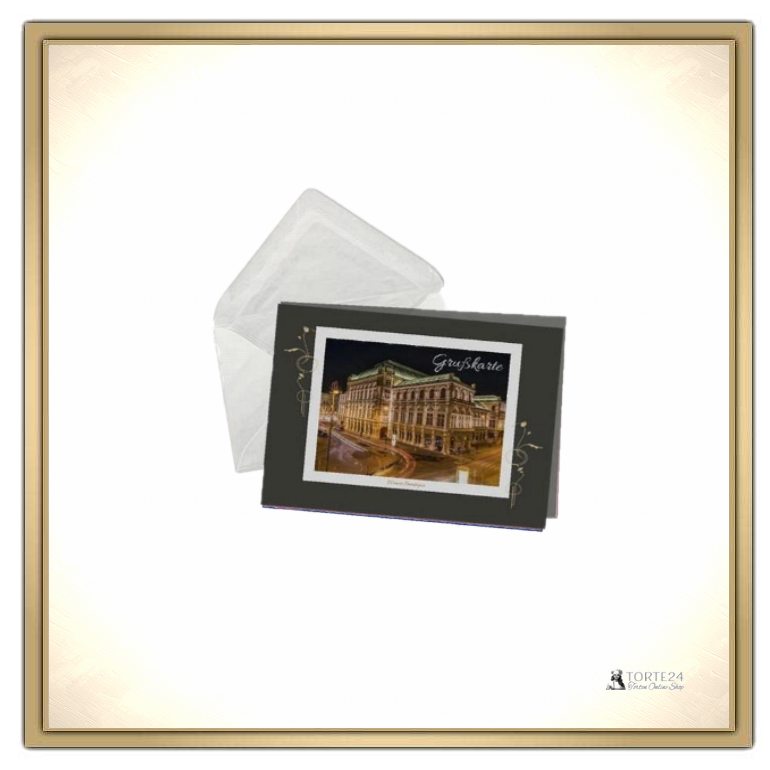 Grußkarte mit Persönlichen Text - Wiener Staatsoper