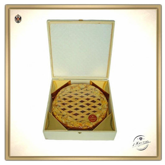 Linzer Torte 600g im attraktiven Holzkistchen